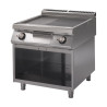Elektrische Grillplatte 700 mit halb glatter, halb gerillter Platte - Gastro M - Fourniresto