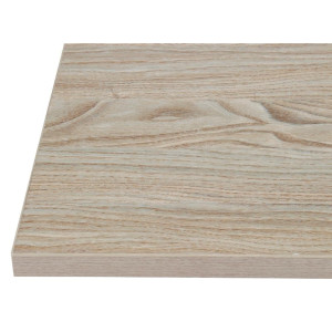 Plateau De Table Carré Effet Bois Clair - L 600mm - Bolero