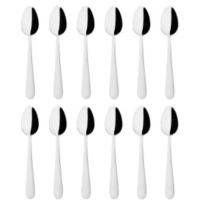 Stainless Steel Buckingham 110mm Teaspoons - Set of 12 - Olympia