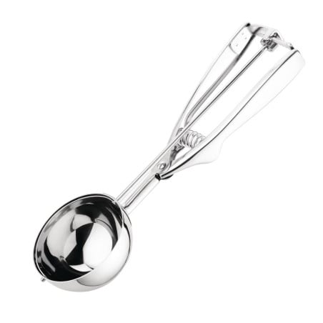 Stainless Steel 125ml Ice Cream Scoop - Vogue - Fourniresto