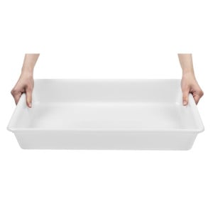 Shallow Transparent Food Tray 540mm - Araven - Fourniresto