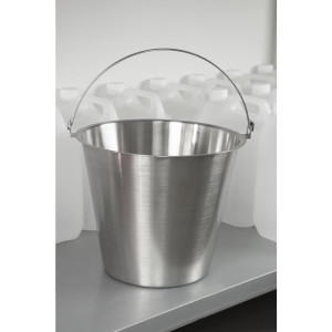 Seau inox 12L - Jantex - Fourniresto