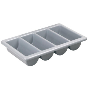 Plastic Stackable Cutlery Tray Large - Olympia KRISTALLON - Fourniresto