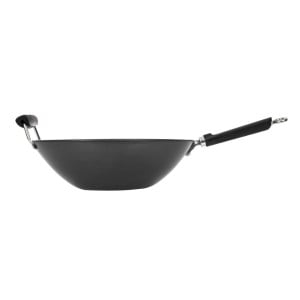 Wok mit flachem Boden und Antihaftbeschichtung - 35 cm - Kitchen Craft - Fourniresto