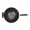 Wok met antiaanbaklaag en platte bodem - 35 cm - Kitchen Craft - Fourniresto