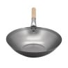 Wok van mild staal - 33 cm - Vogue - Fourniresto