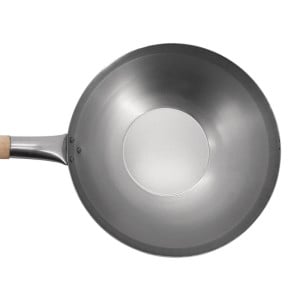 Wok van mild staal - 33 cm - Vogue - Fourniresto