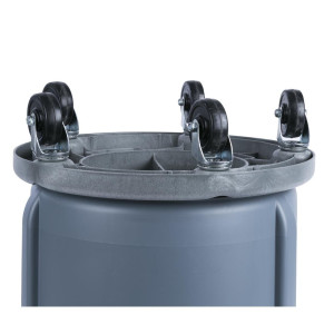 Afvalbak Grijs - 75,7L - Rubbermaid