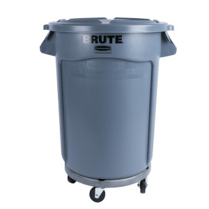 Verzamelaar Brut Grijs - 121,1 L - Rubbermaid