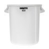 Collecteur Brute Blanc - 37,9L - Rubbermaid