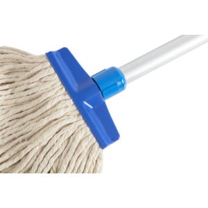 Mop Head with Blue Retaining Band - Scot Young - Fourniresto