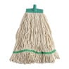 Broom mop head with green retaining band - Scot Young - Fourniresto