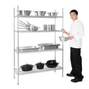 Etagère Modulaire 4 Niveaux-L 1220 x P 457mm  - Vogue