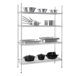 Etagère Modulaire 4 Niveaux-L 1220 x P 457mm  - Vogue