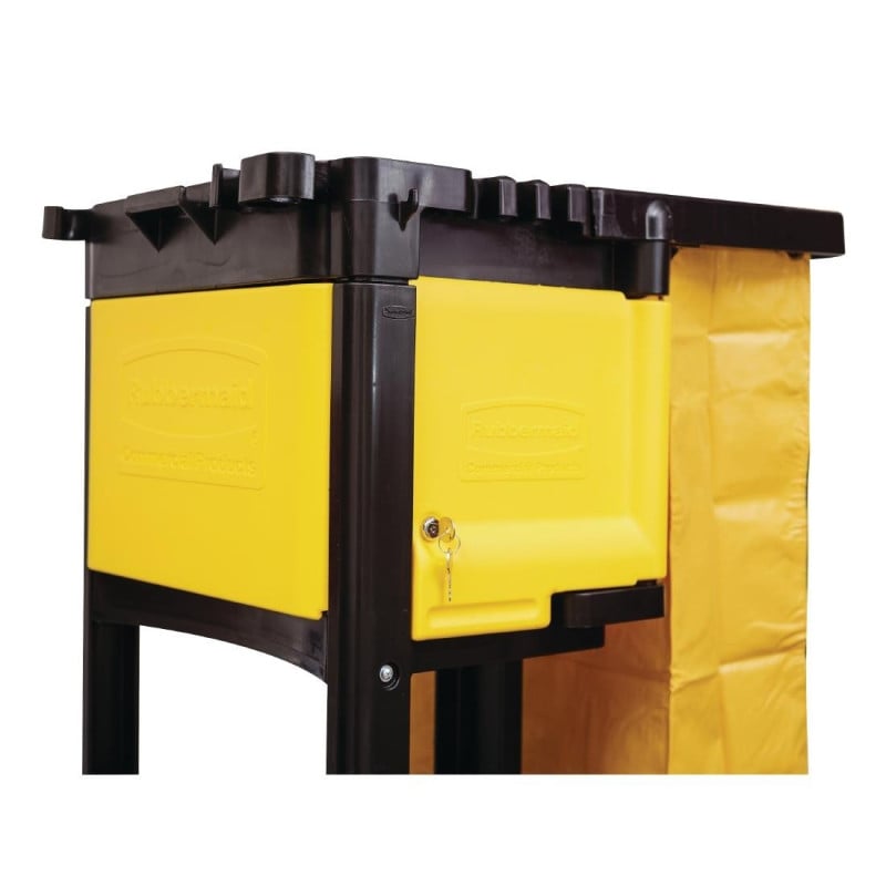 Vergrendelbaar compartiment voor kar L658 - Rubbermaid Vergrendelbaar compartiment voor kar L658 - Rubbermaid