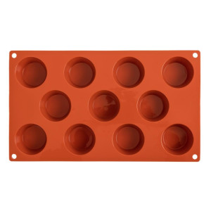 Siliconen 11 mini-muffin vormen Formaflex - Pavoni - Fourniresto
