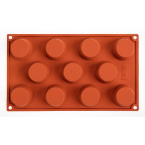 Siliconen 11 mini-muffin vormen Formaflex - Pavoni - Fourniresto
