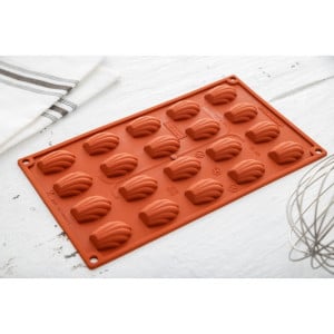 Vorm voor 20 mini-madeleines van siliconen Formaflex - GN 1/3 - Pavoni