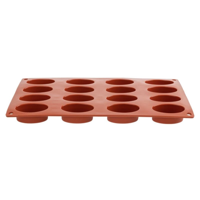 16 Oval Silicone Mould - GN 1/3 - Pavoni