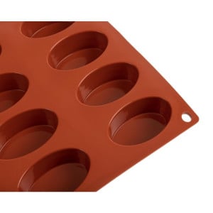 16 Oval Silicone Mould - GN 1/3 - Pavoni