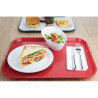 Plateau Self-Service Rood 450 X 350mm - Olympia KRISTALLON - Fourniresto