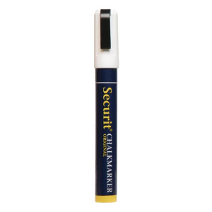 Chalk marker 6mm white - Securit - Fourniresto