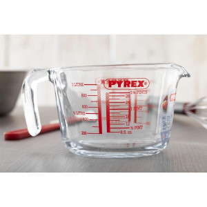 1L graduated glass measuring cup - Pyrex - Fourniresto