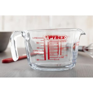 Messbecher aus Glas 1L - Pyrex - Fourniresto