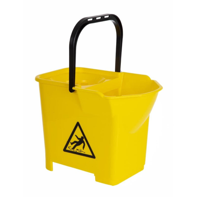 Yellow mop bucket - Jantex - Fourniresto