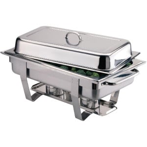 - Set of 4 Chafing Dishes Milan GN 1/1 - Olympia