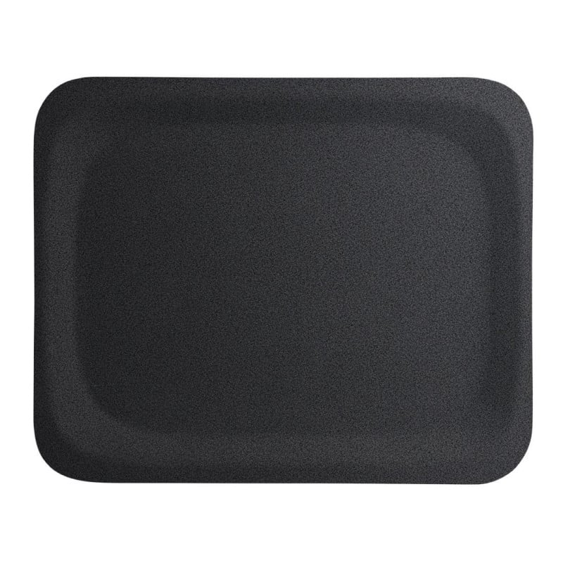 Smooth Laminated Capri Anthracite Tray 325Mm - Cambro - Fourniresto