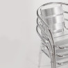 Stapelbare aluminiumstoelen - Set van 4 - Bolero - Fourniresto