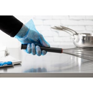 Disposable Blue Gloves - Pack of 100 - FourniResto