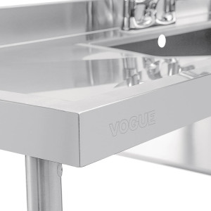 Stainless Steel Sink - L 2400 x D 600 mm - Vogue