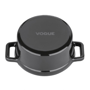 Mini-rond gietijzeren cocotte 10 cm - Vogue - Fourniresto