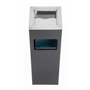 Cubical Ashtray Bin - 10L Bolero