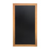 Ardoise murale longue finition teck 1000 x 560mm - Securit - Fourniresto