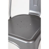 Stoelen in Metallic Grijs Staal - Set van 4 - Bolero