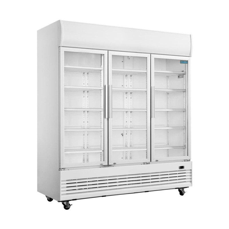 Koelvitrine met 3 deuren - 1300 L - Polar