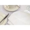 Round White Tablecloth Ø 3050 mm in Polyester Mitre Essentials - Durable quality & professional elegance