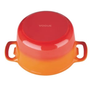 Braadpan Rond Oranje Vogue 3,2 L van Gietijzer