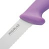 Brotmesser Hygiplas Violett 200 mm: mühelos schneiden!