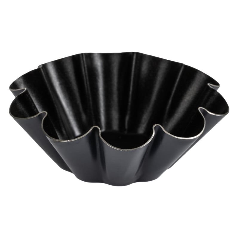 Antihaft-Mini-Brioche-Formen 75 mm - Set mit 12, Matfer Bourgeat