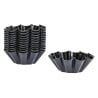 Antikleef Mini Briochevormen 75 mm - Set van 12, Matfer Bourgeat