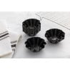Antihaft-Mini-Brioche-Formen 75 mm - Set mit 12, Matfer Bourgeat