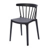 Polypropyleen Stoelen Antraciet - Set van 4: Elegant design en duurzaam comfort