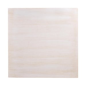 Vierkante Tafelblad Voorgeboord Vintage Wit 700 mm Bolero - Hoogwaardig Wilgenhout
