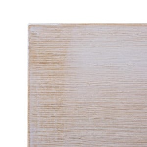 Vierkante Tafelblad Voorgeboord Vintage Wit 700 mm Bolero - Hoogwaardig Wilgenhout