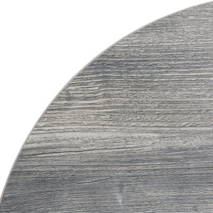 Ronde Tafelblad Melamine Grijs 600 mm - Bolero, duurzaam en elegant