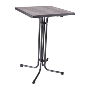 Opvouwbare hoge tafel 70cm Limburg - Stevig ontwerp